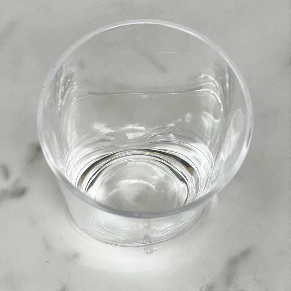 Oval Halo Acrylic Glasses (Set of 4)