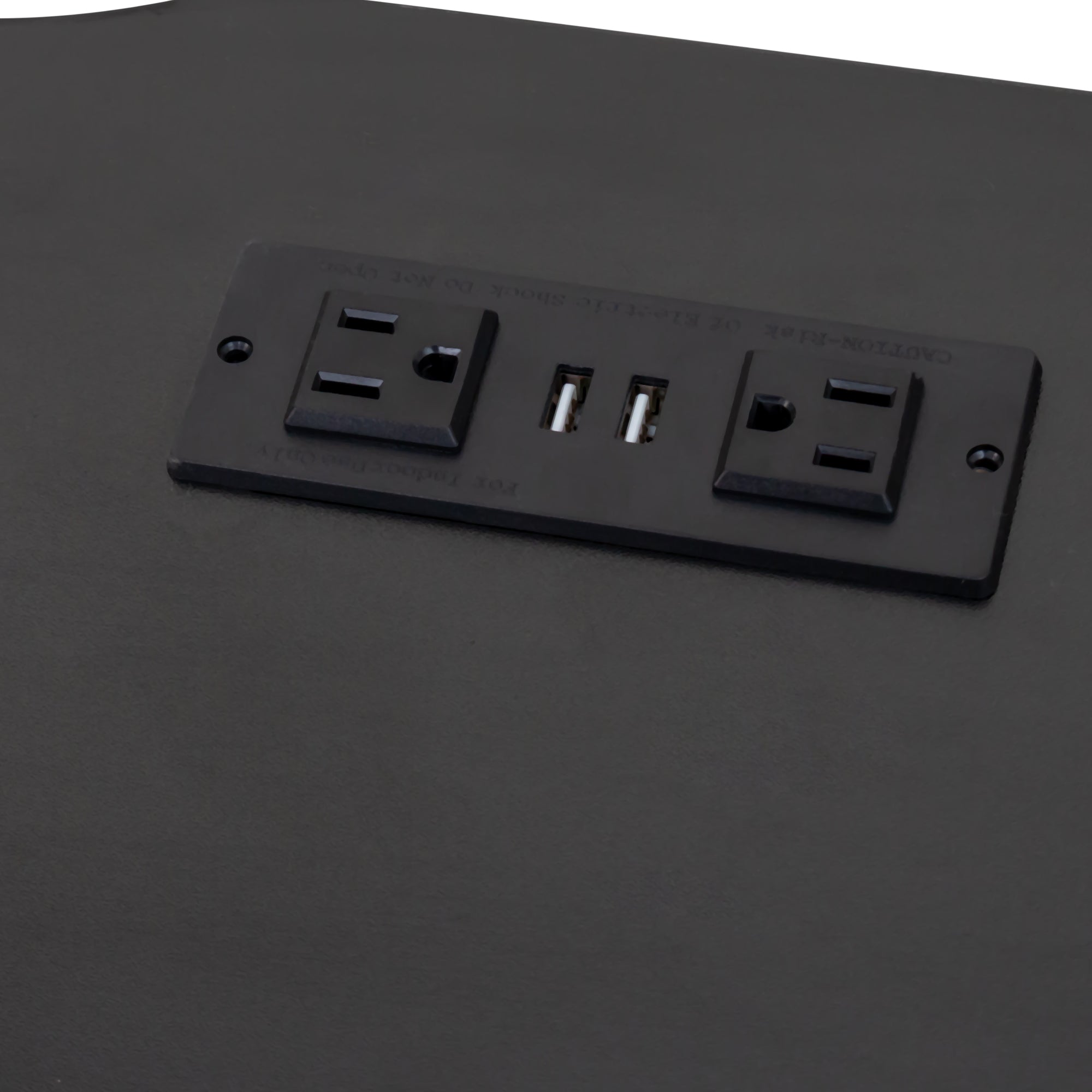 180 Wall Mounted Floating 80' TV Stand with 20 Color LEDs  and  Charging Station