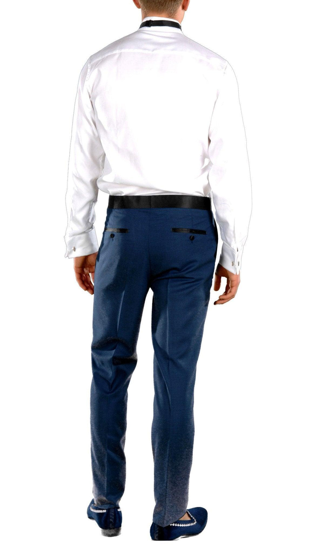 Ferrecci Men's Falls Indigo Slim Fit 2 Piece Tuxedo