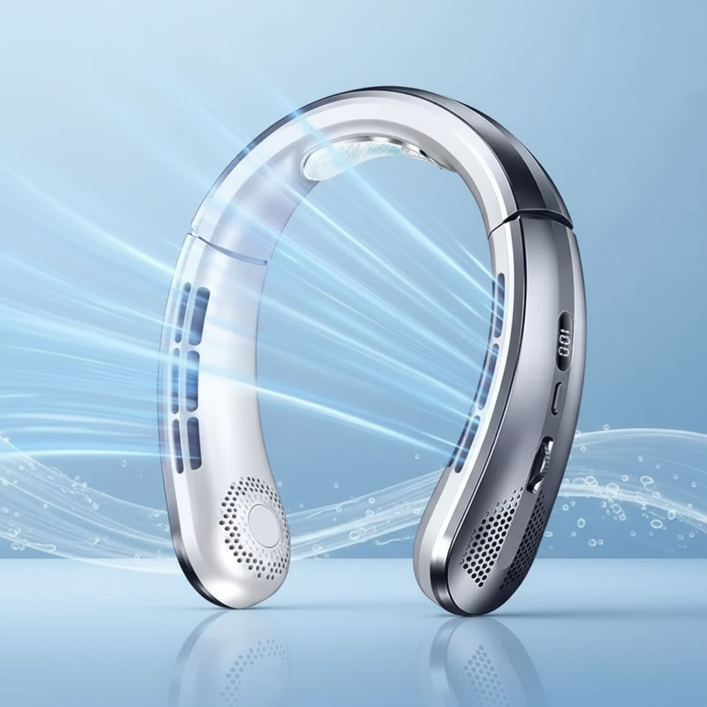Ultra Light Wearable Neck Fan 2026 Version