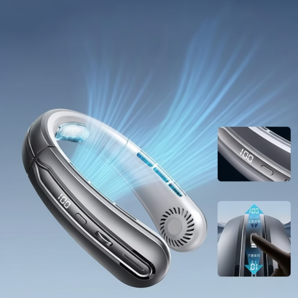 Ultra Light Wearable Neck Fan 2026 Version