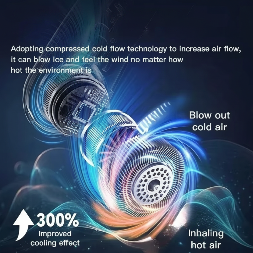 Ultra Light Wearable Neck Fan 2026 Version