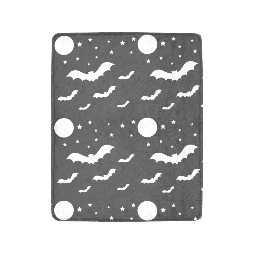 Bats with Full Moon Ultra-Soft Micro Fleece Blanket 40" x 50" (Made in USA)