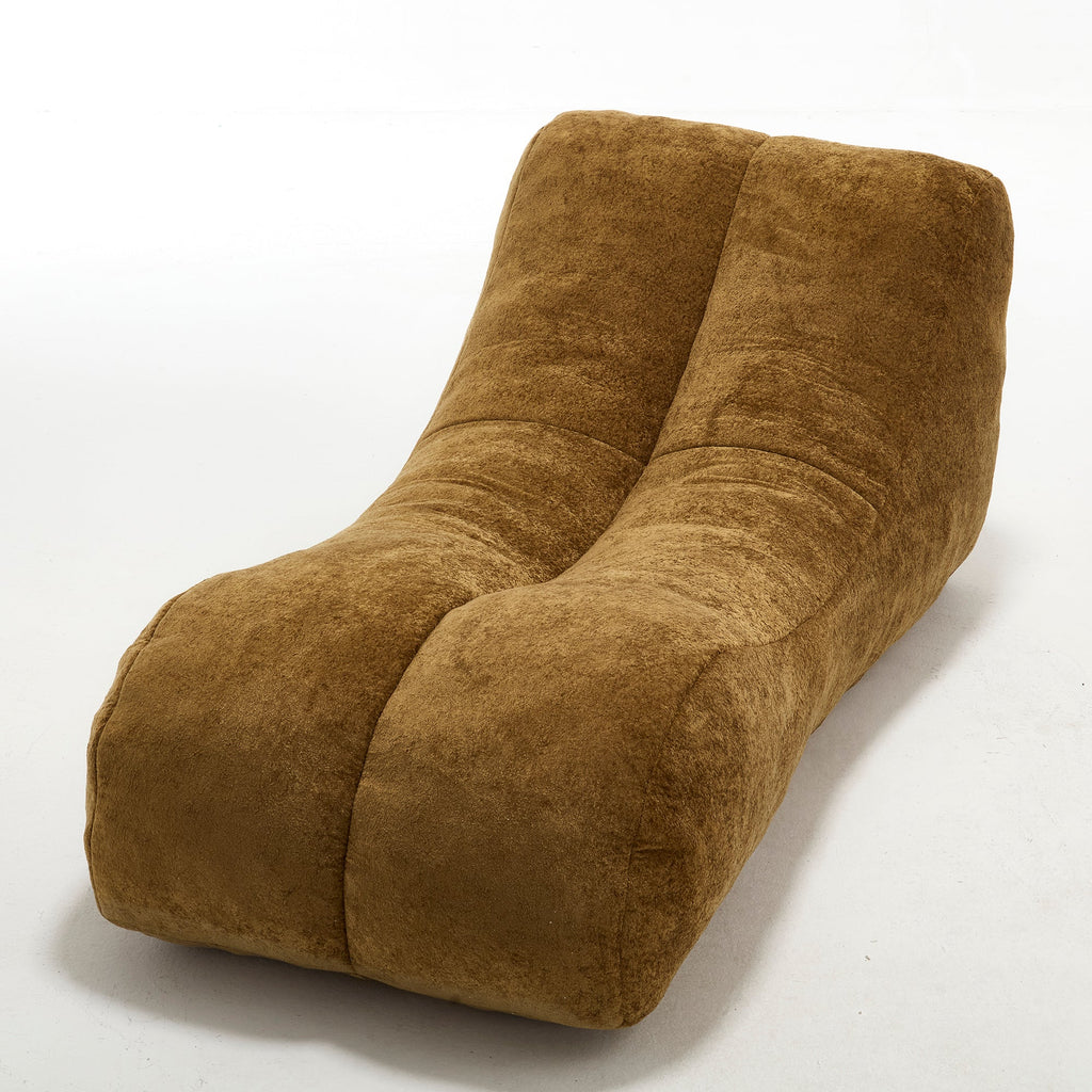 Creative Bean Bag Sofa Chair for Adults with High-Quality Sponge Filling and Polyester Fiber,59x30x23.6 inches