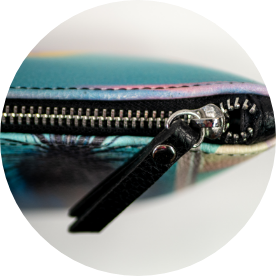 Zebra Stripes Vegan Leather Crossbody Bag