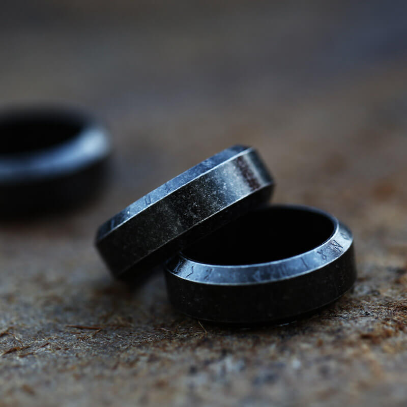 Norse Dragon Runes Stainless Steel Viking Ring