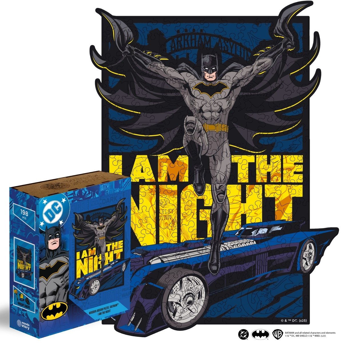 Figured Wooden Puzzle Batman™
