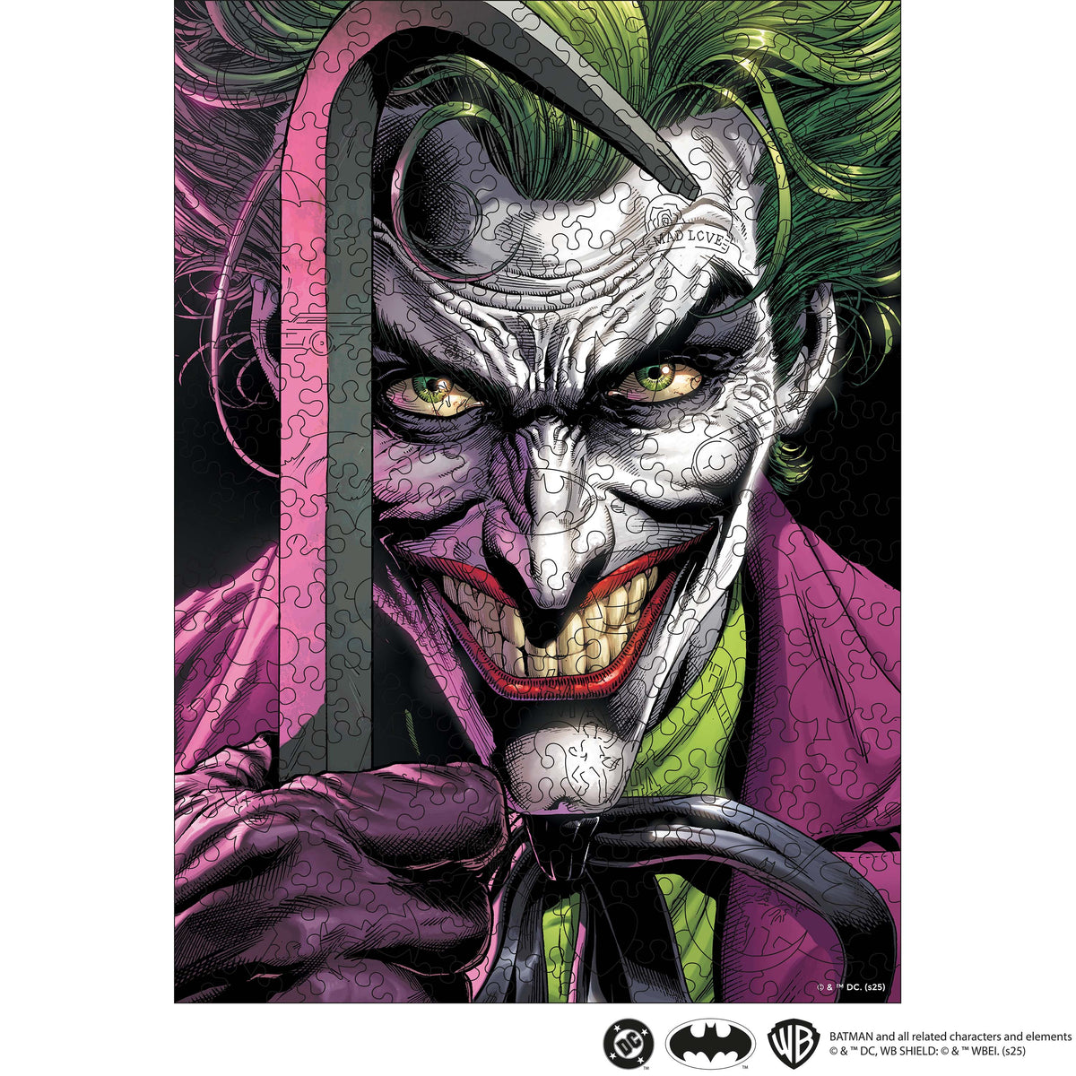 Figured Wooden Puzzle Batman™ - Joker: Smile of Chaos