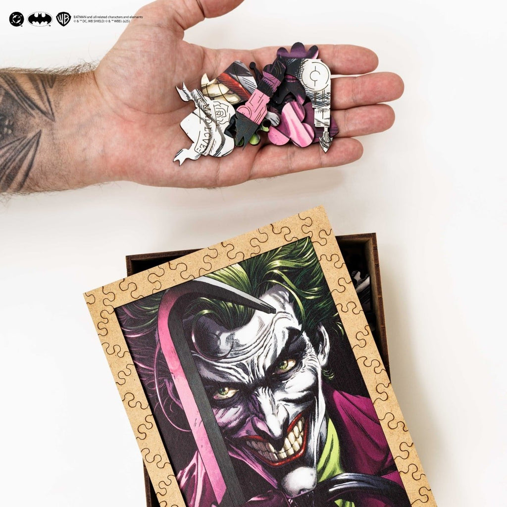 Figured Wooden Puzzle Batman™ - Joker: Smile of Chaos