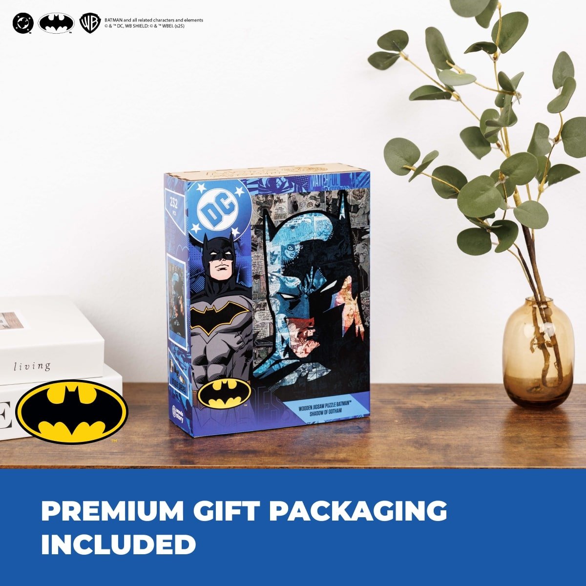 Figured Wooden Puzzle Batman™ - Shadow of Gotham