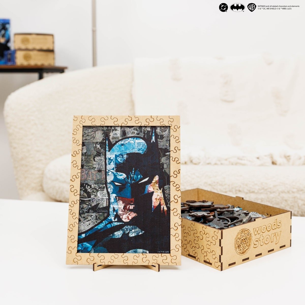 Figured Wooden Puzzle Batman™ - Shadow of Gotham