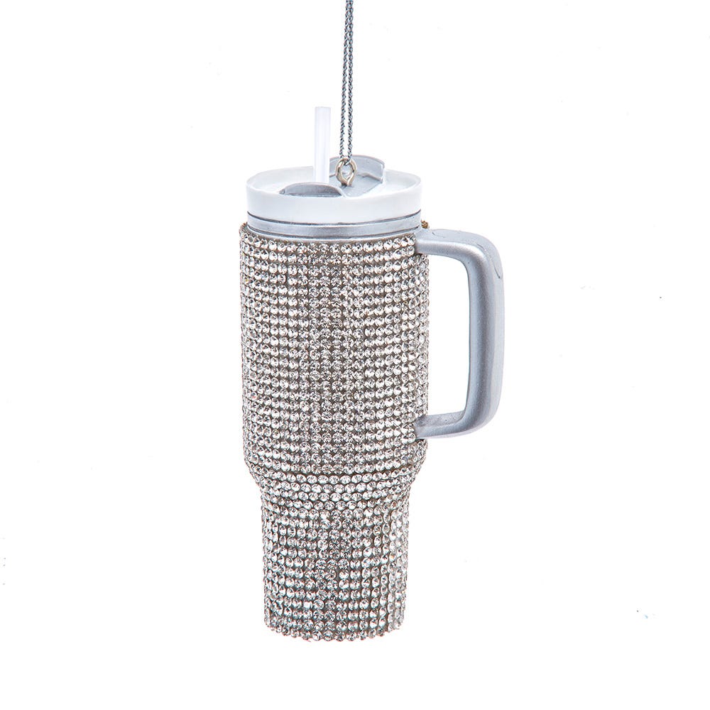Crystal Tumbler Ornament