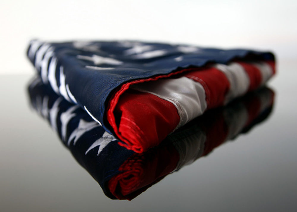 3' X 5' American Pre Folded Flags, Folded American Flag