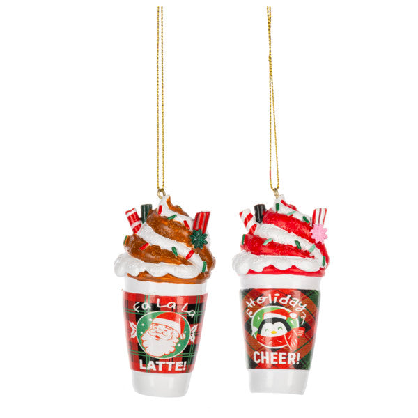 Christmas Latte Ornament -