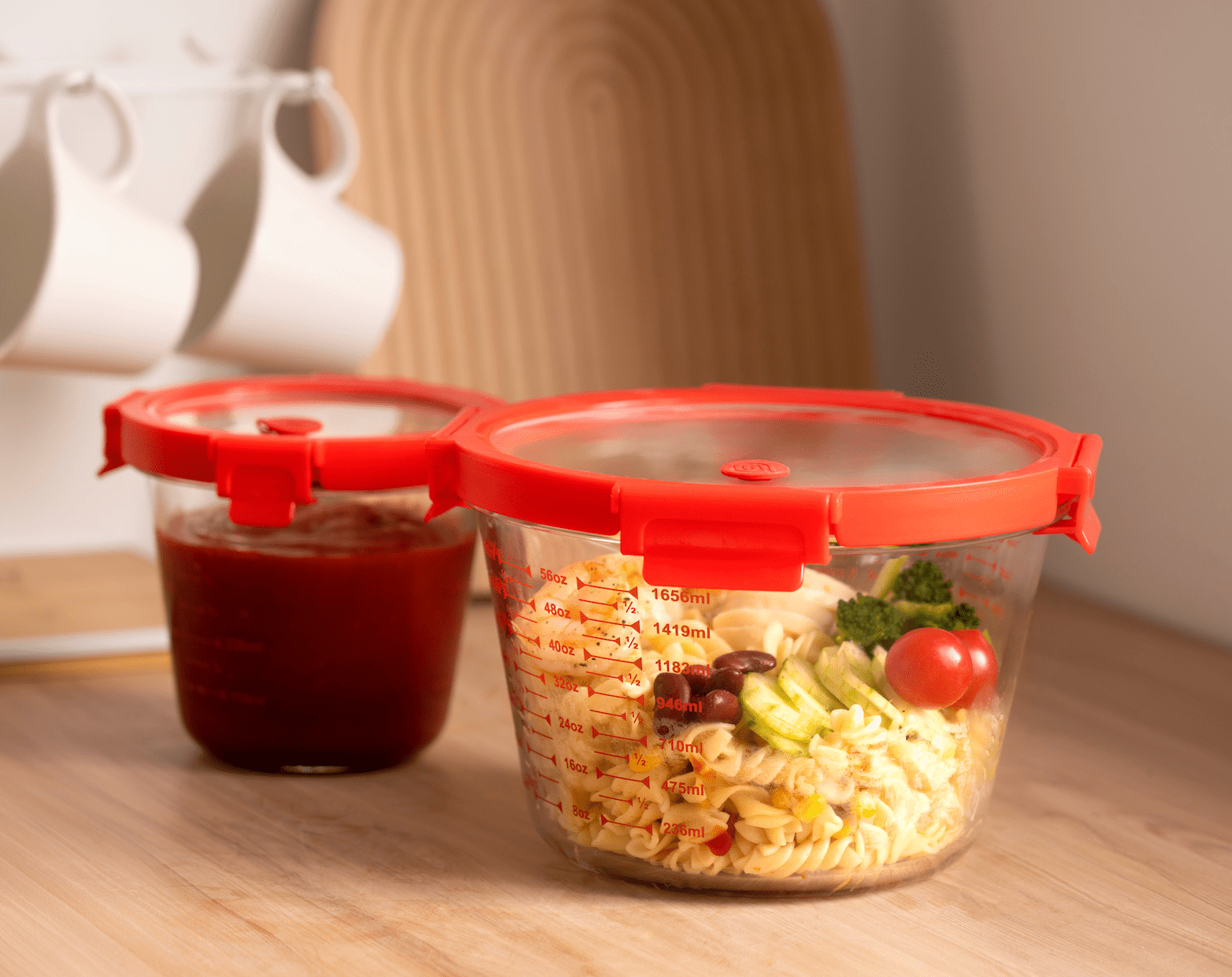 Glass Measuring Set