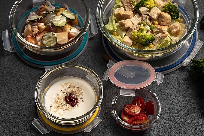 Mix & Store Glass Bowl Set