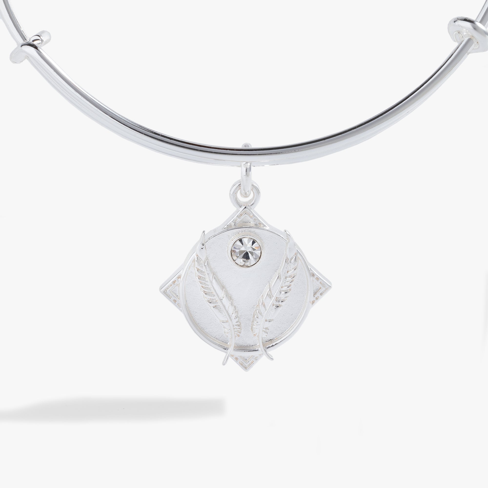 Godspeed Feather "My Path Is Blessed" Bangle