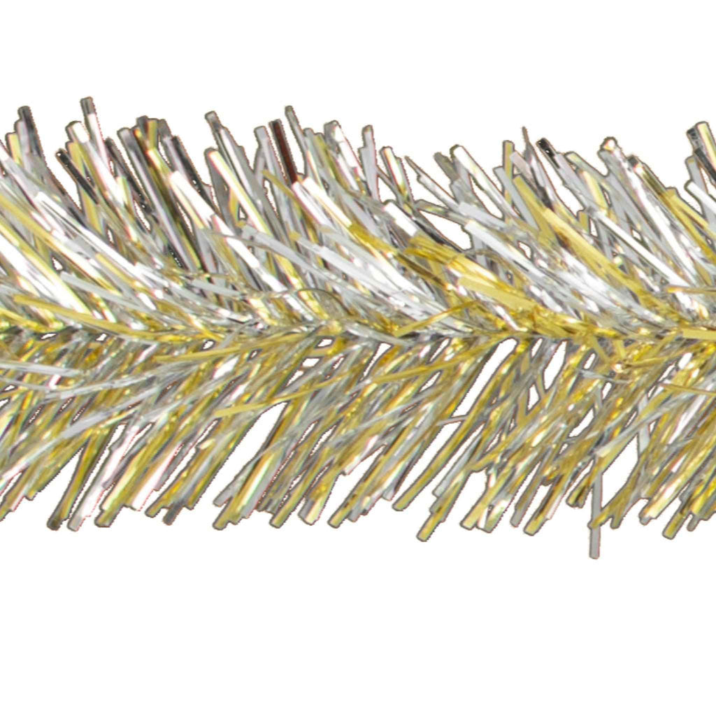 Gold & Silver Tinsel Garland