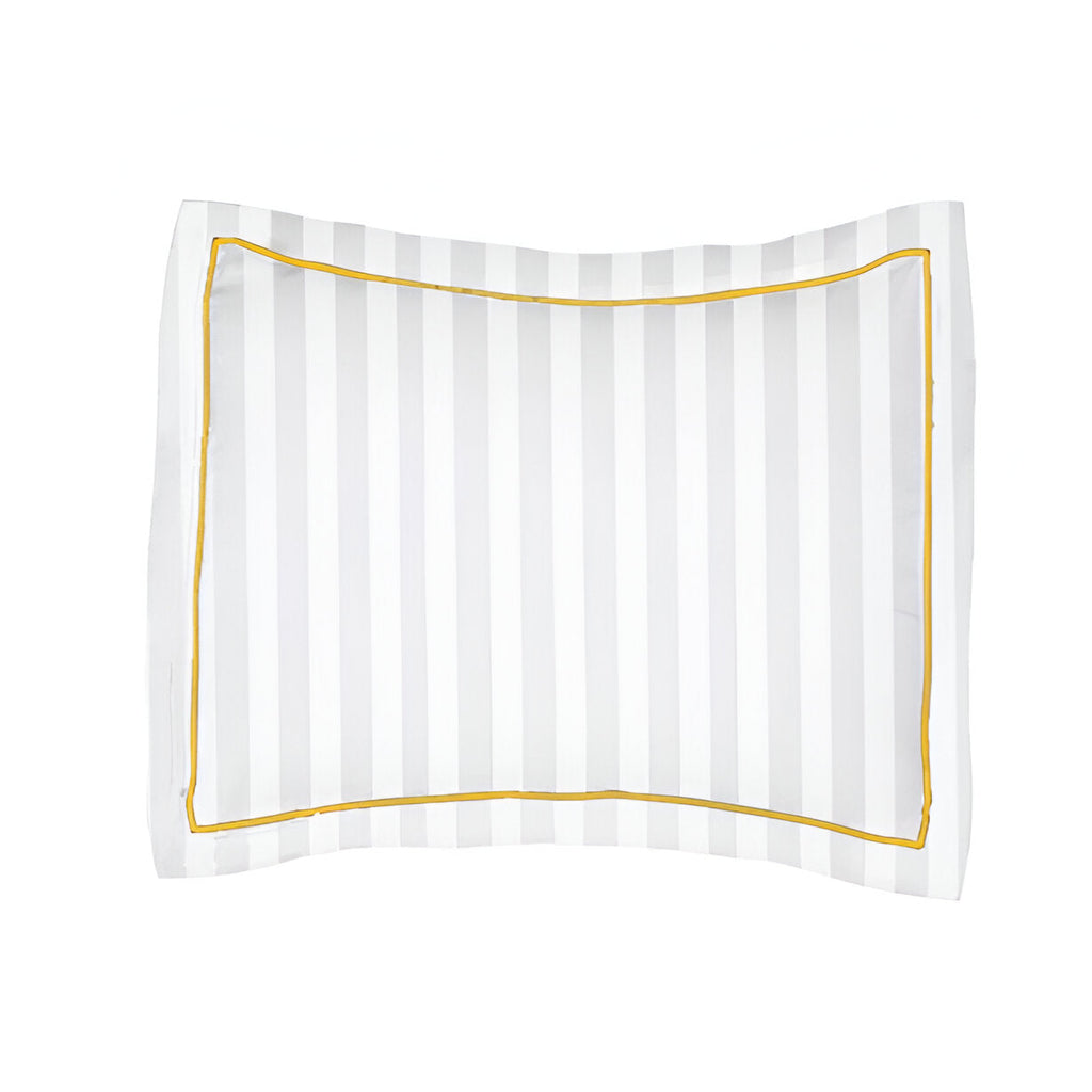 400TC Cotton Single Edge Embroidery Sateen Stripe Duvet Cover Set