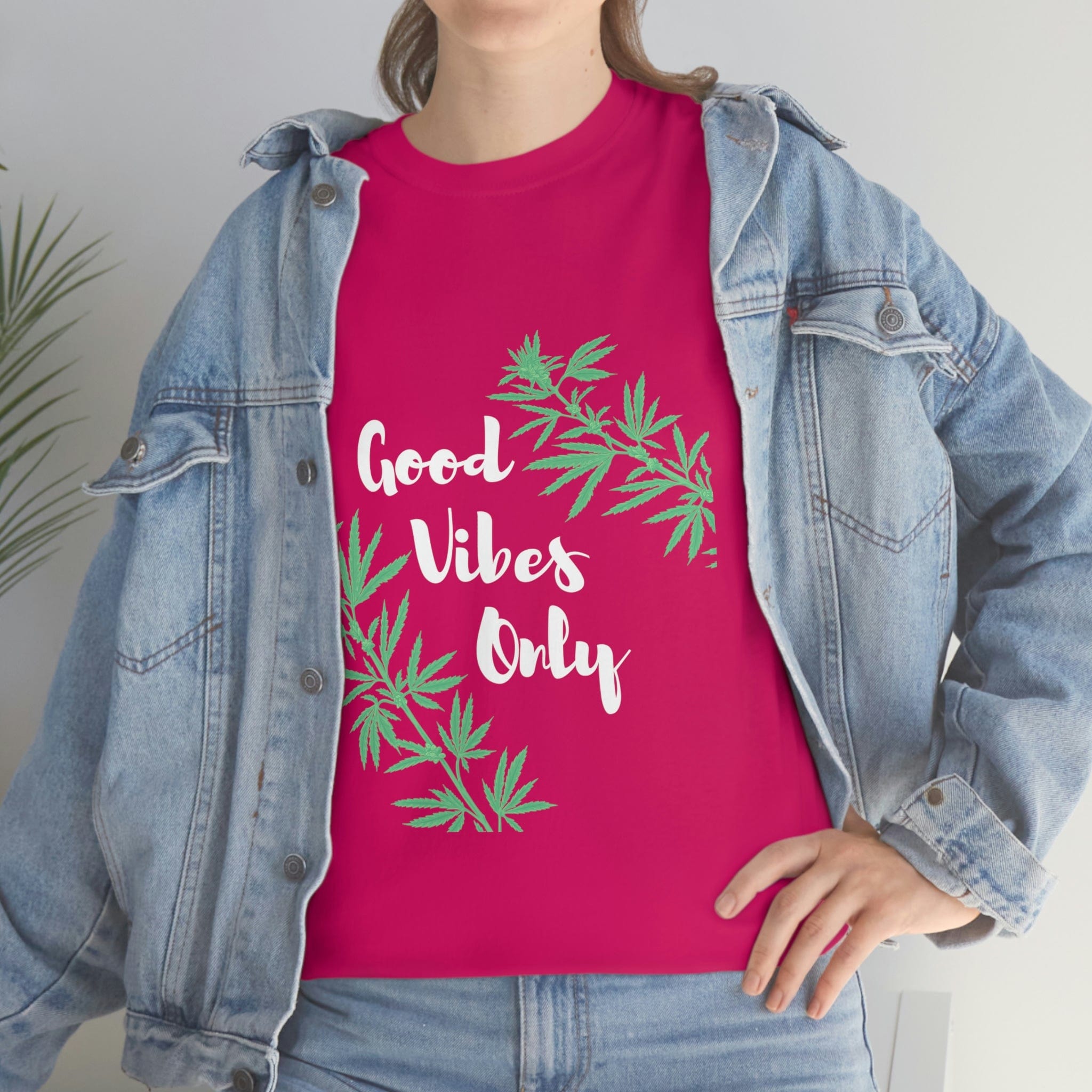Good Vibes Only Leaf T-Shirt