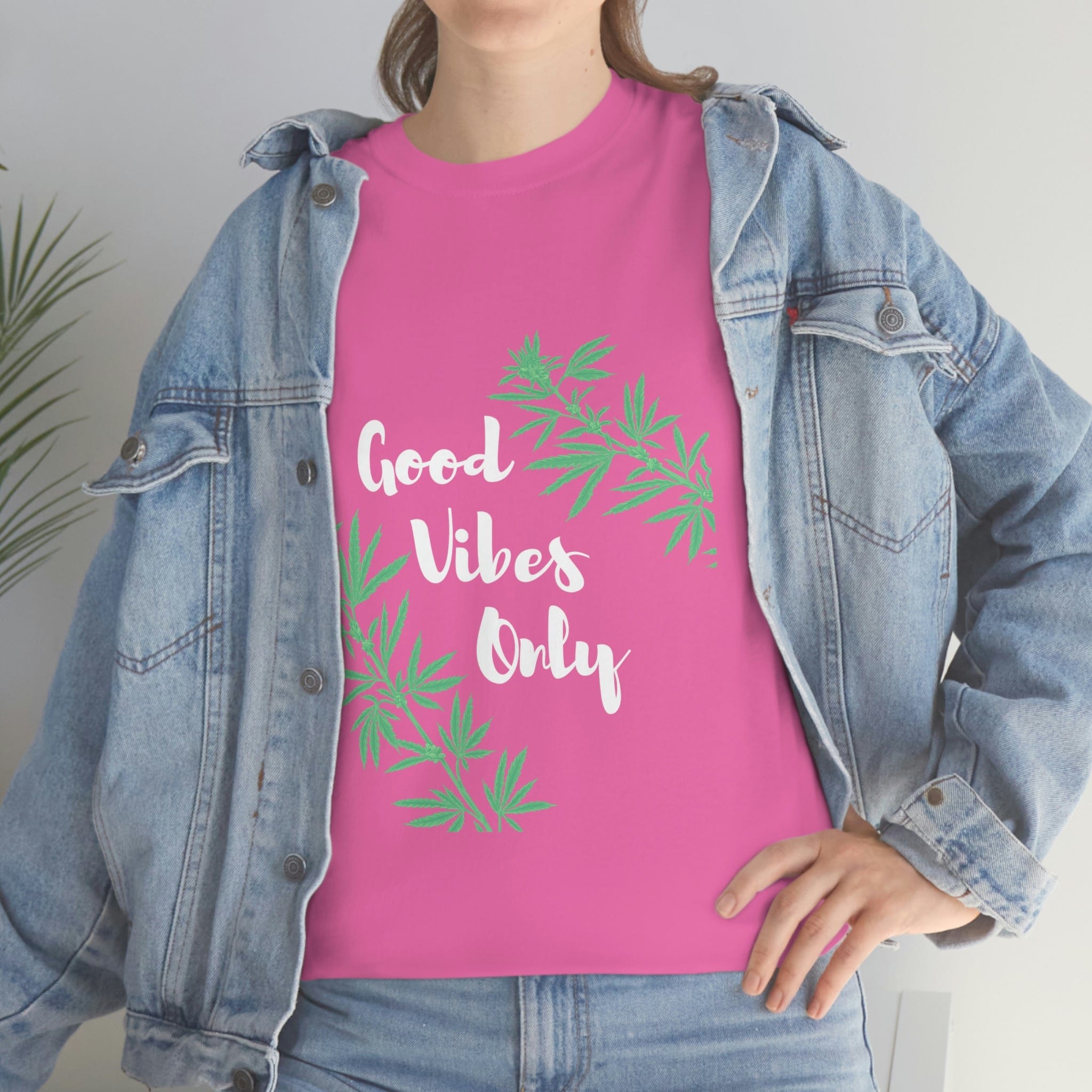 Good Vibes Only Leaf T-Shirt
