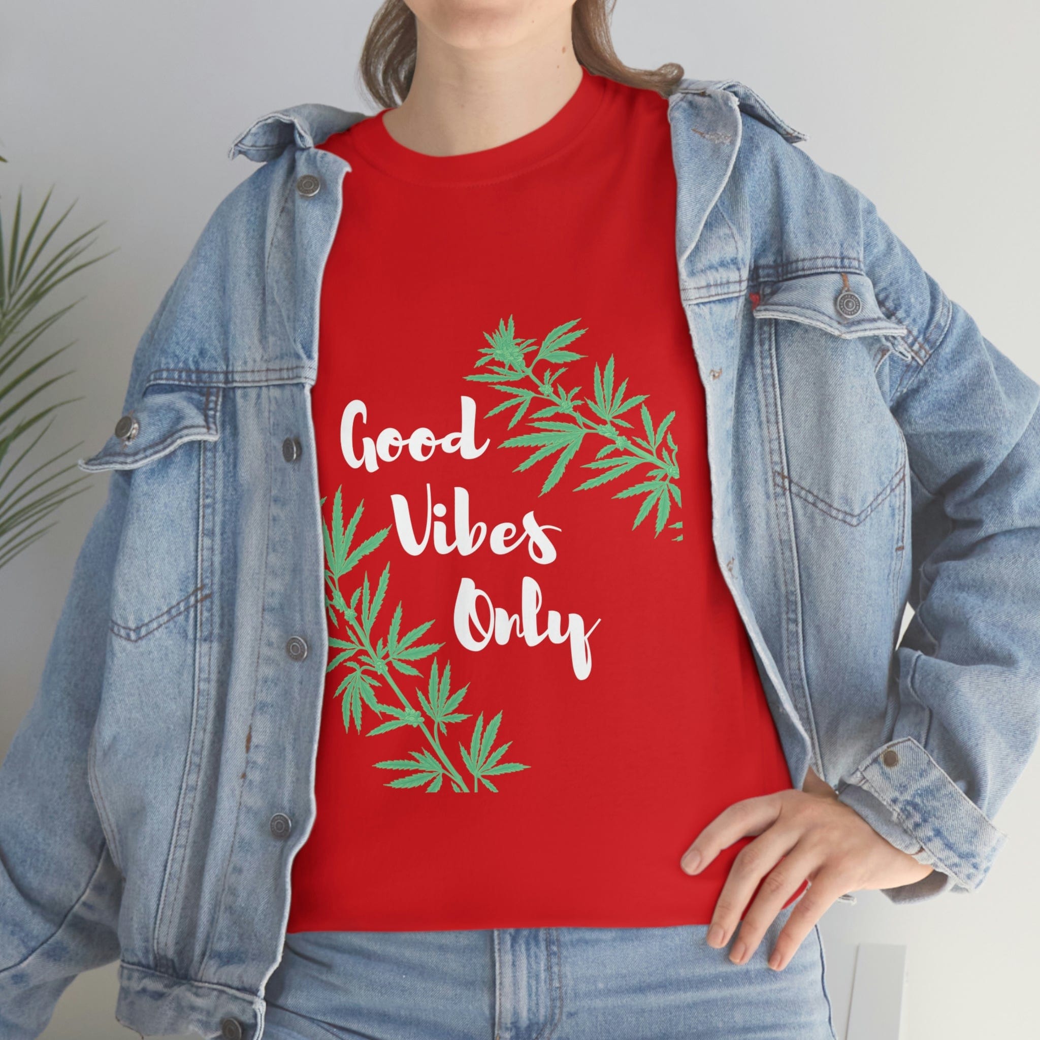 Good Vibes Only Leaf T-Shirt