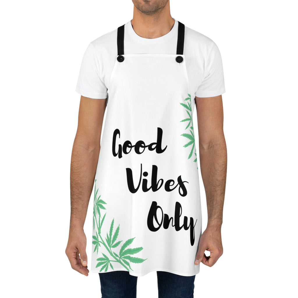 Good Vibes Only Cannabis Chef's Apron