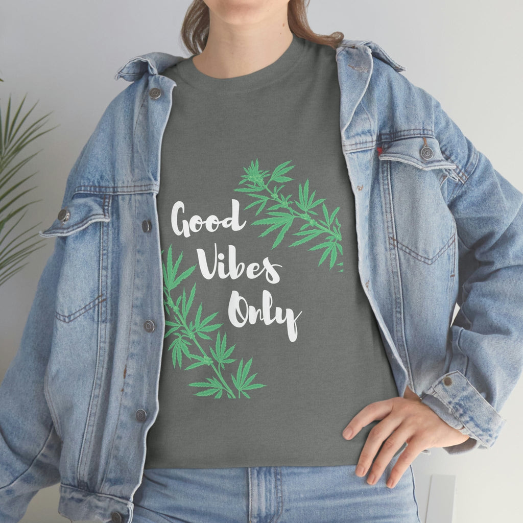 Good Vibes Only Leaf T-Shirt