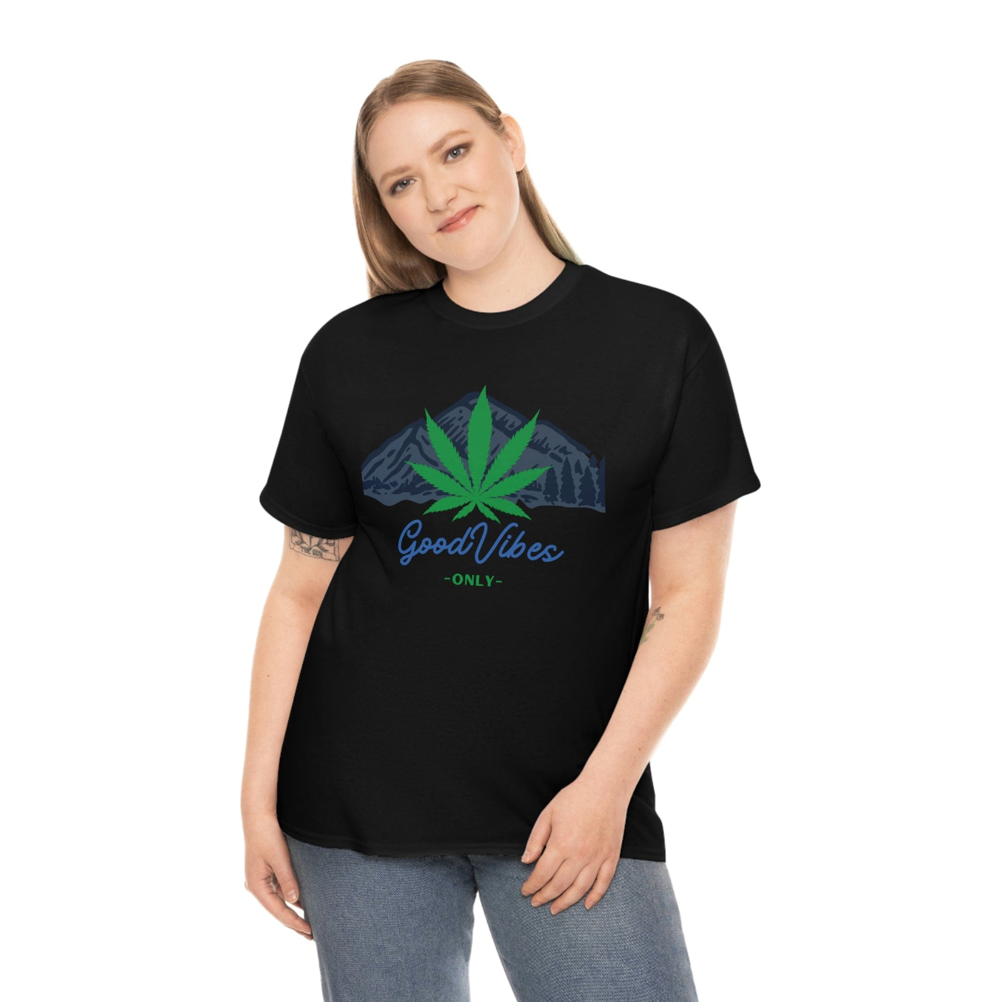 Good Vibes Only Mountain Tee