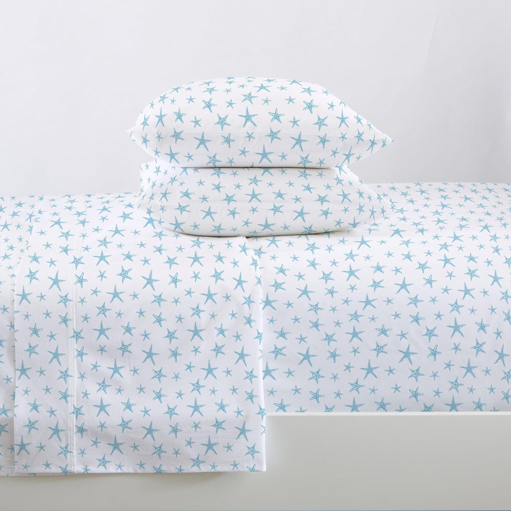 4-Piece Coastal Microfiber Sheet - Newport Collection
