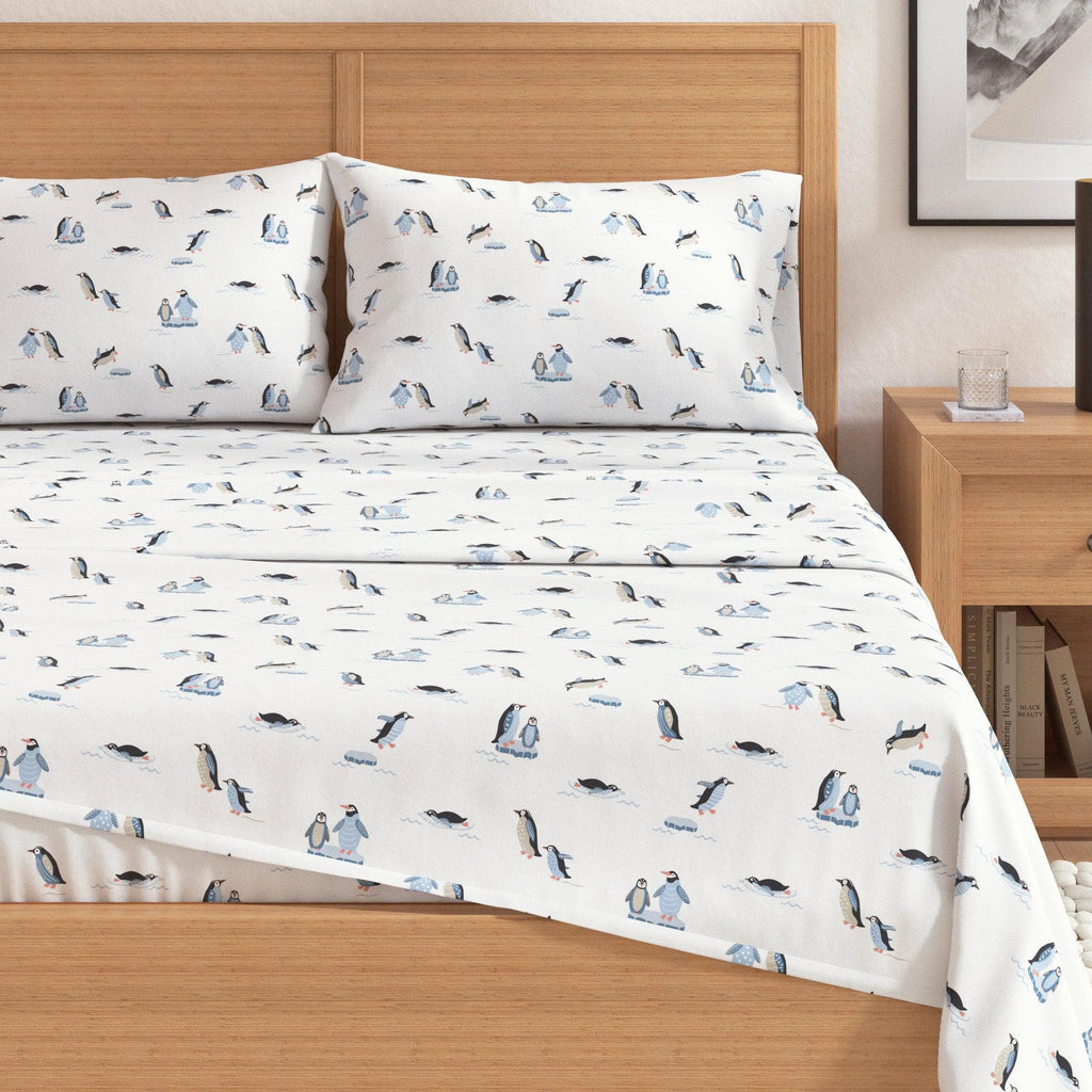 4-Piece Turkish Cotton Flannel Sheet - Lakeview Collection