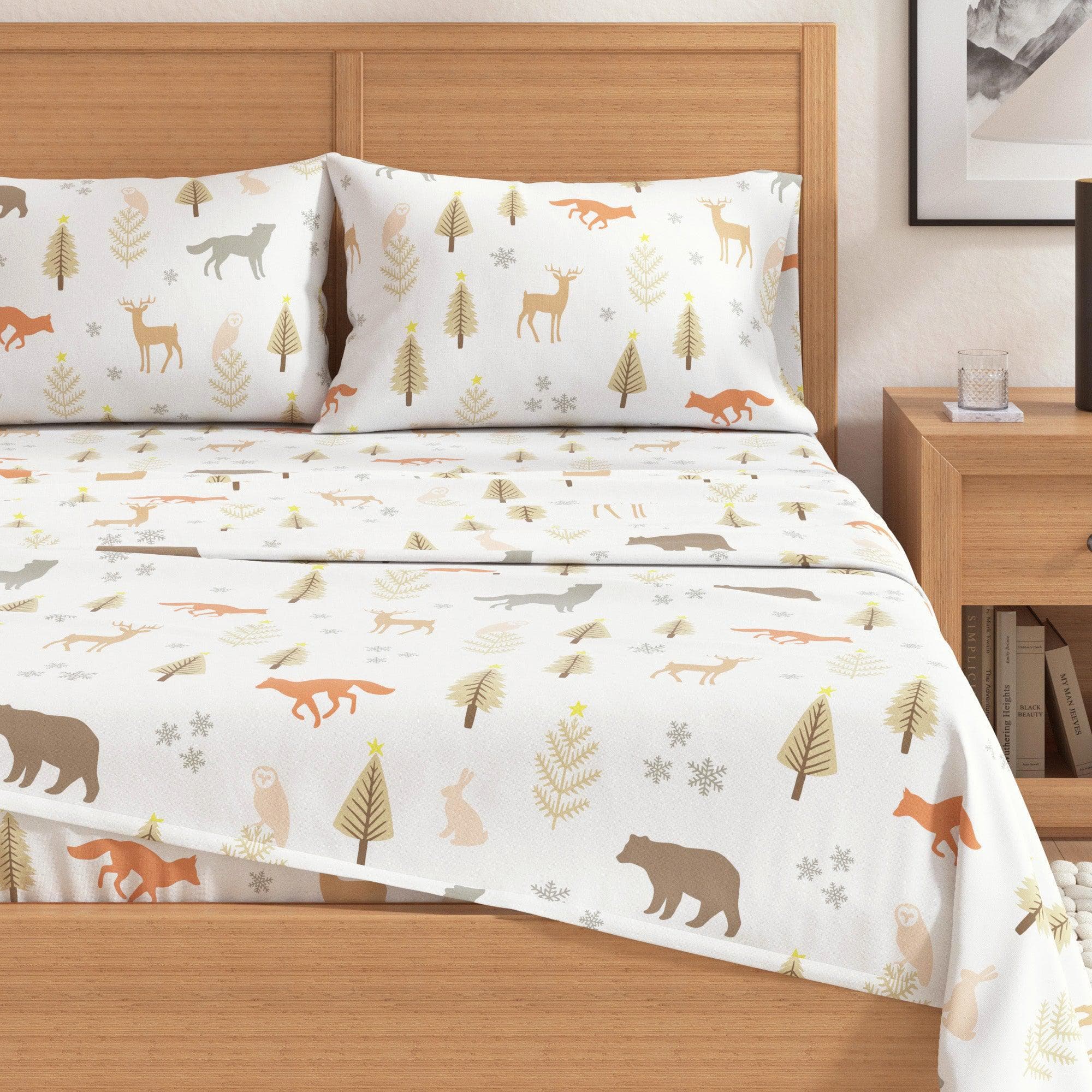 4-Piece Turkish Cotton Flannel Sheet - Stratton Collection
