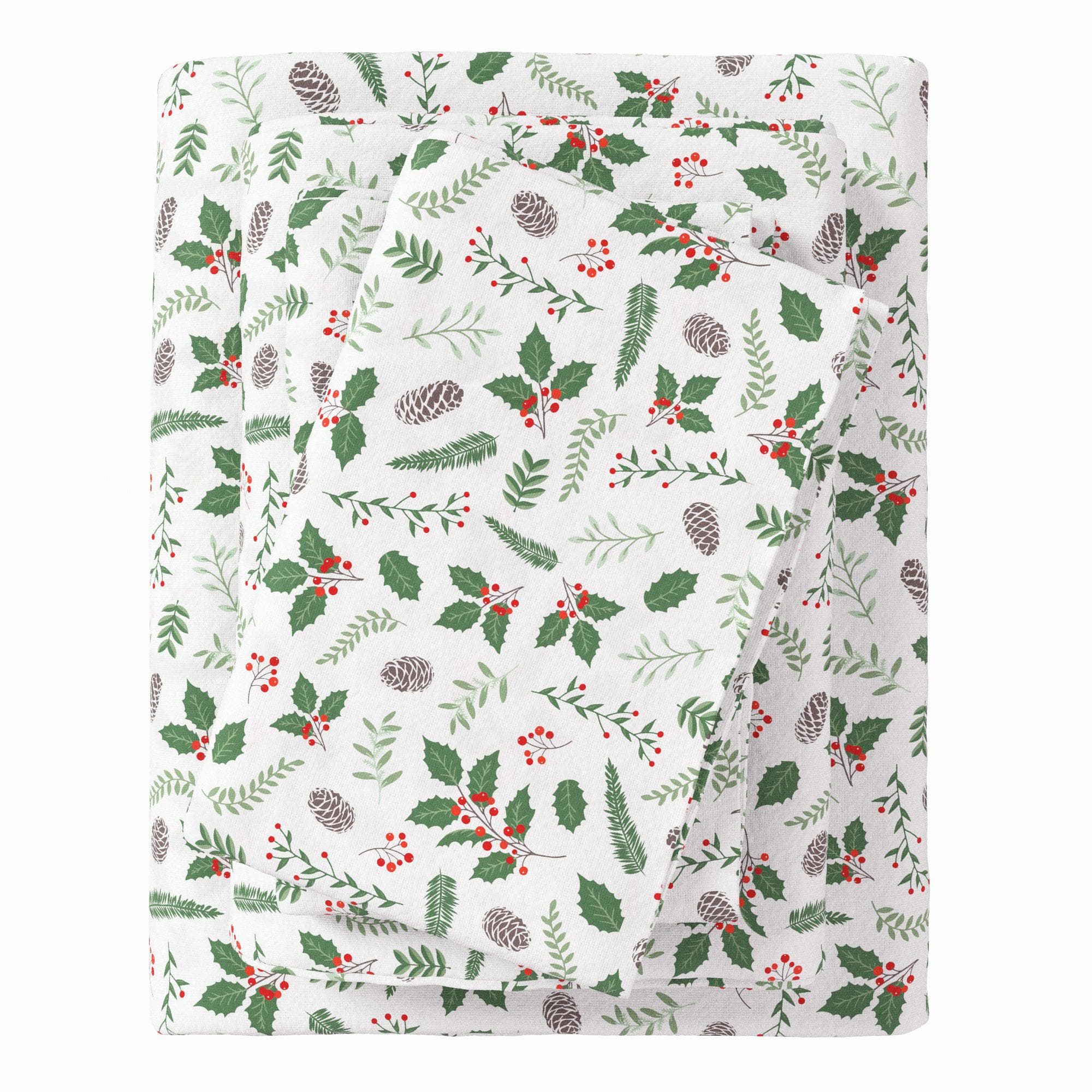 4-Piece Turkish Cotton Flannel Sheet - Whittaker Collection