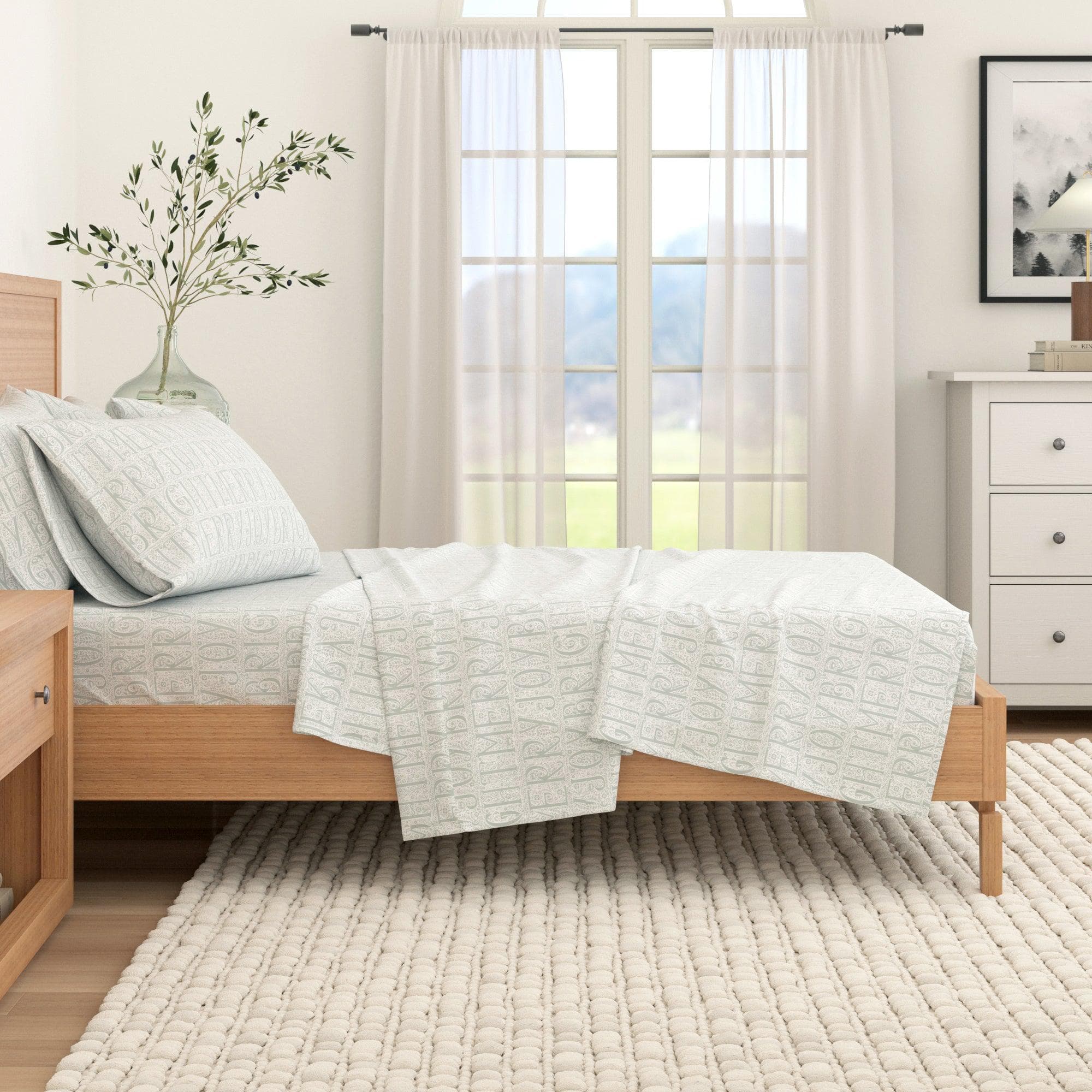 Turkish Cotton Flannel Sheet - Belle Collection