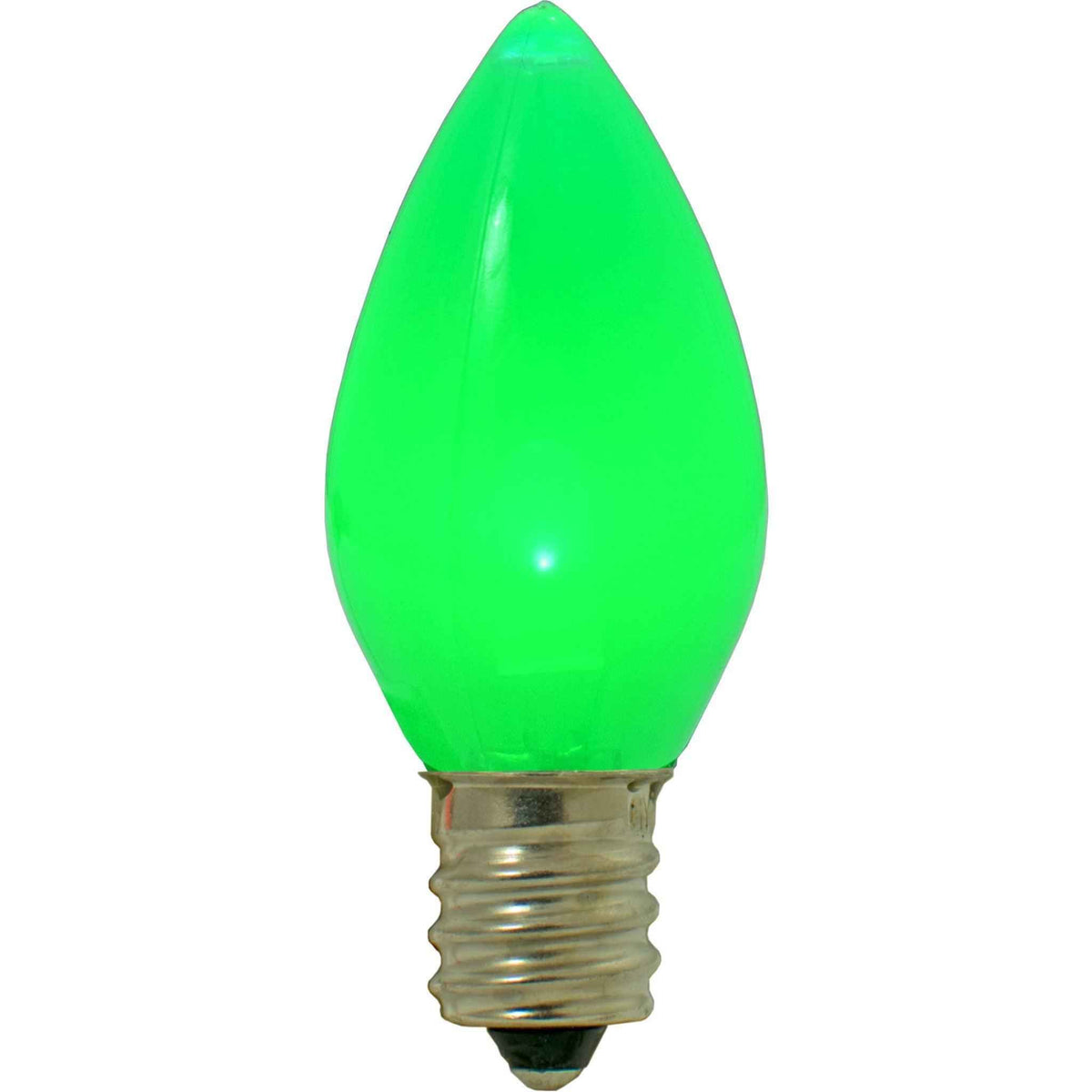 Green Solid LED Light Bulbs