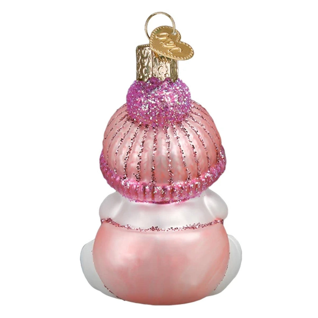 Snow Baby Girl Ornament