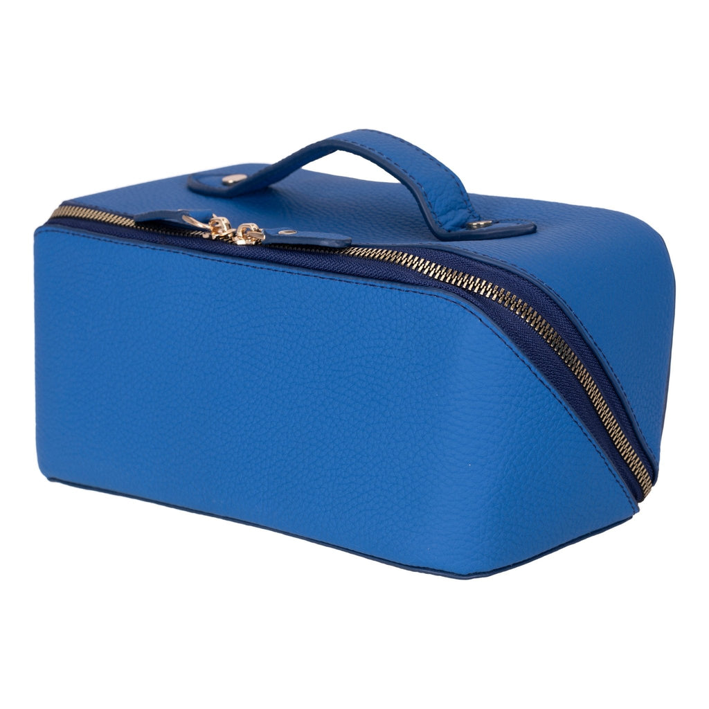 Haines Leather Cosmetic Bag – Stylish & Durable Makeup Bag for Travel