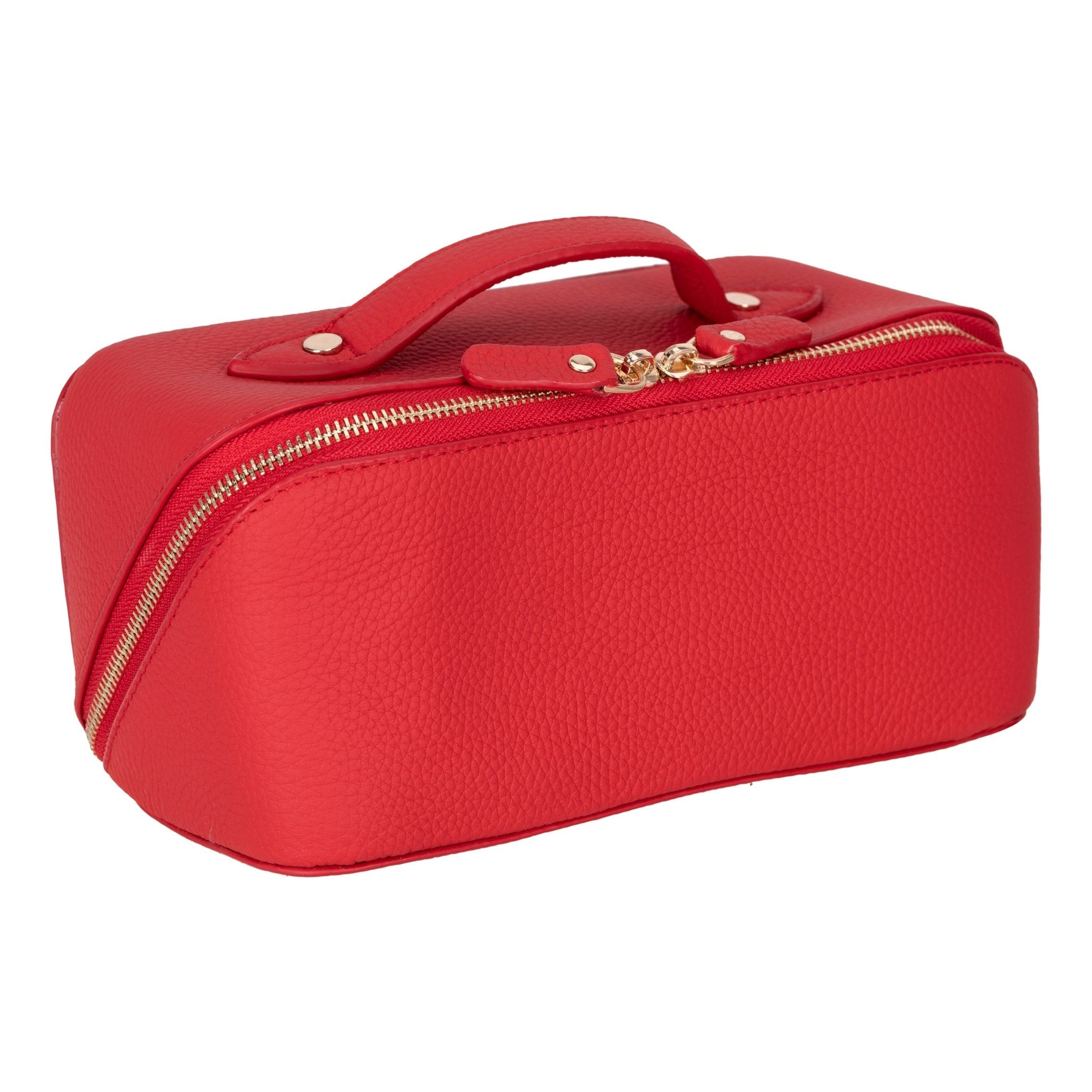 Haines Leather Cosmetic Bag – Stylish & Durable Makeup Bag for Travel