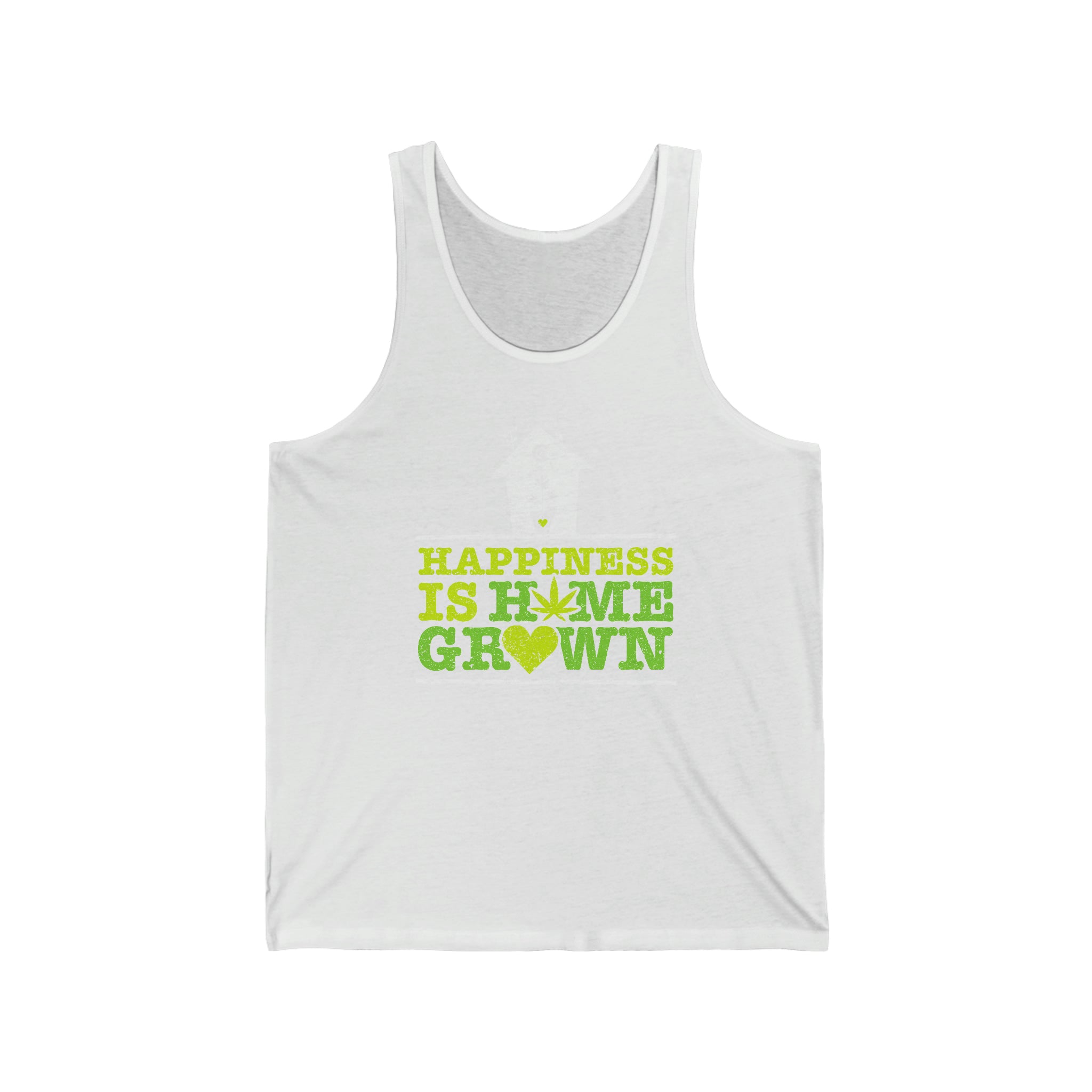 Happiness is Homegrown Cannabis Jersey Tank