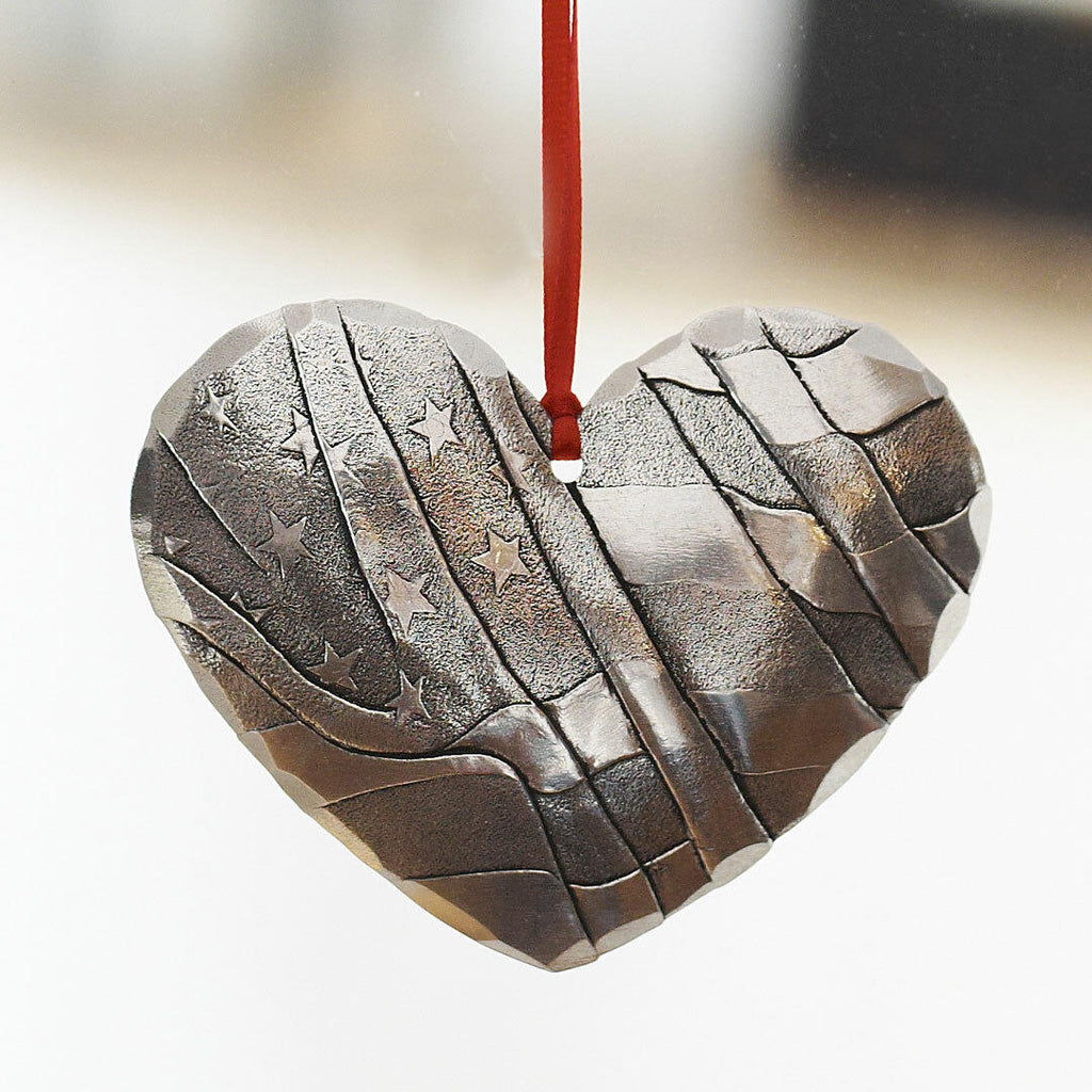 Heart of America Ornament (Aluminum)
