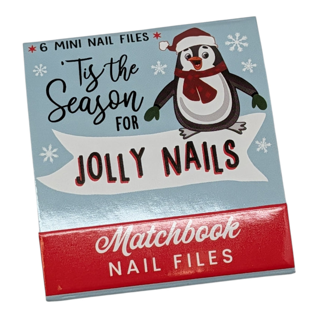 'Tis the Season for Jolly Nails Matchbook Nail Files