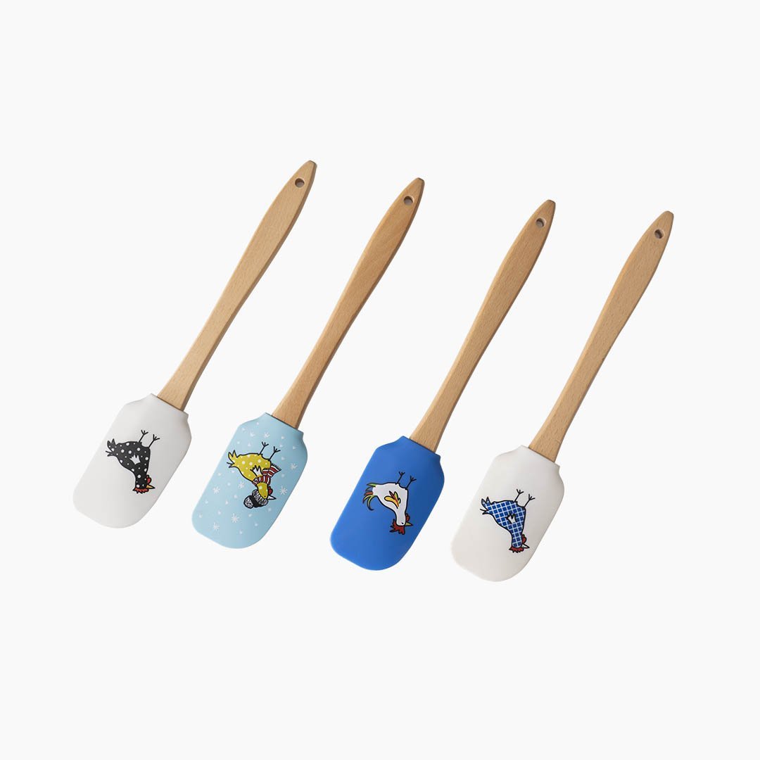 High-Heat Silicone Spatulas