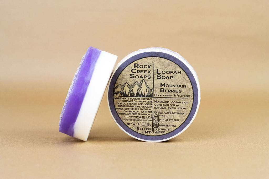 Loofah Soap | Mountain Berries