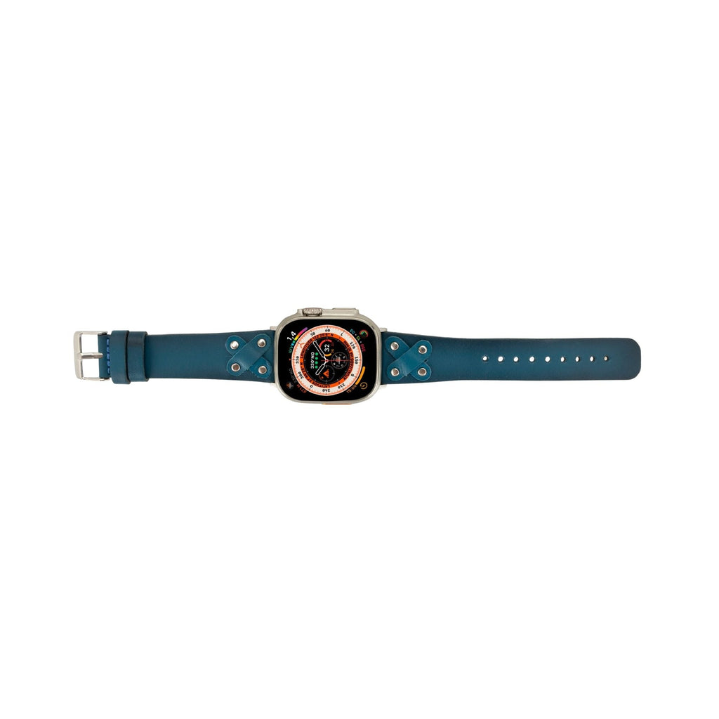 Hulett Leather Bands for Apple Watch 9, Ultra 2 & SE