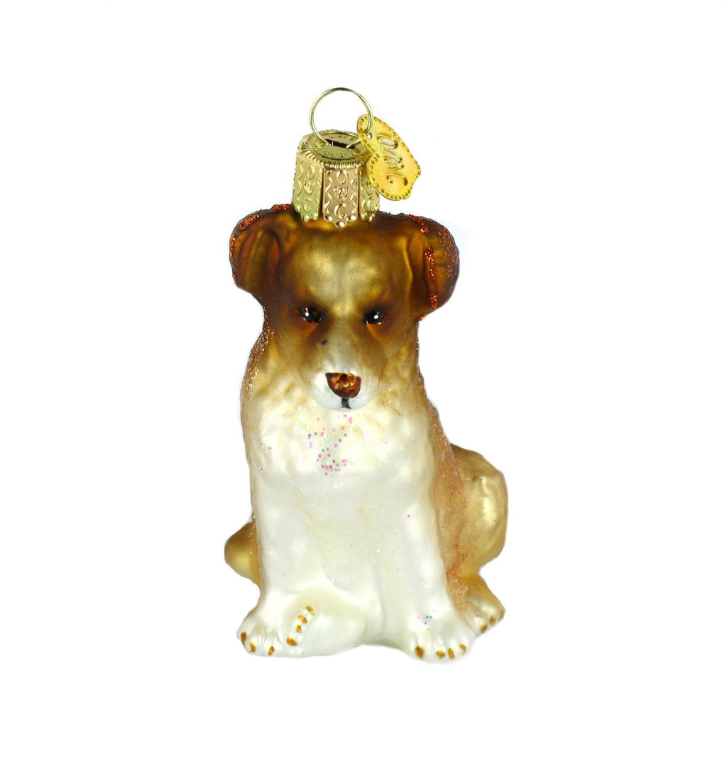 Old World Christmas Shepherd Puppy Christmas Ornament