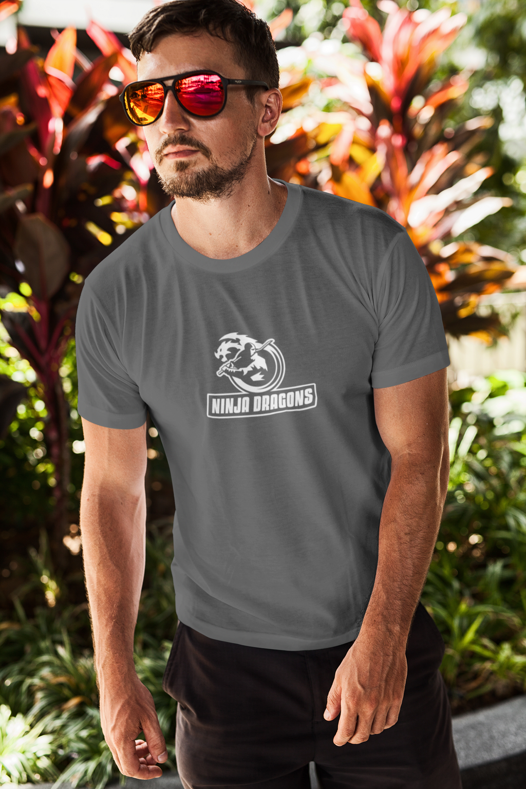 Ninja Dragon Heavy Cotton Tee