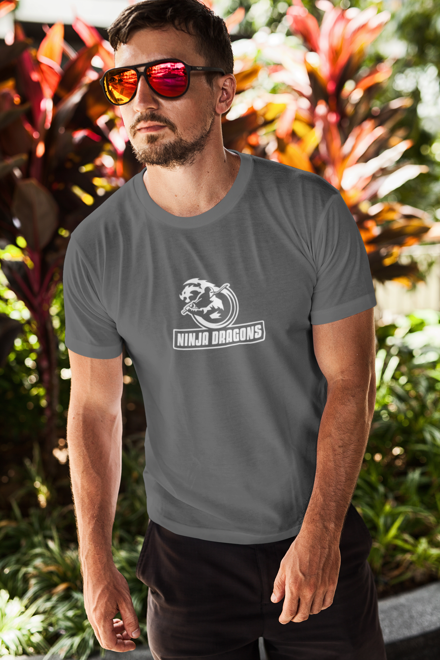 Ninja Dragon Heavy Cotton Tee