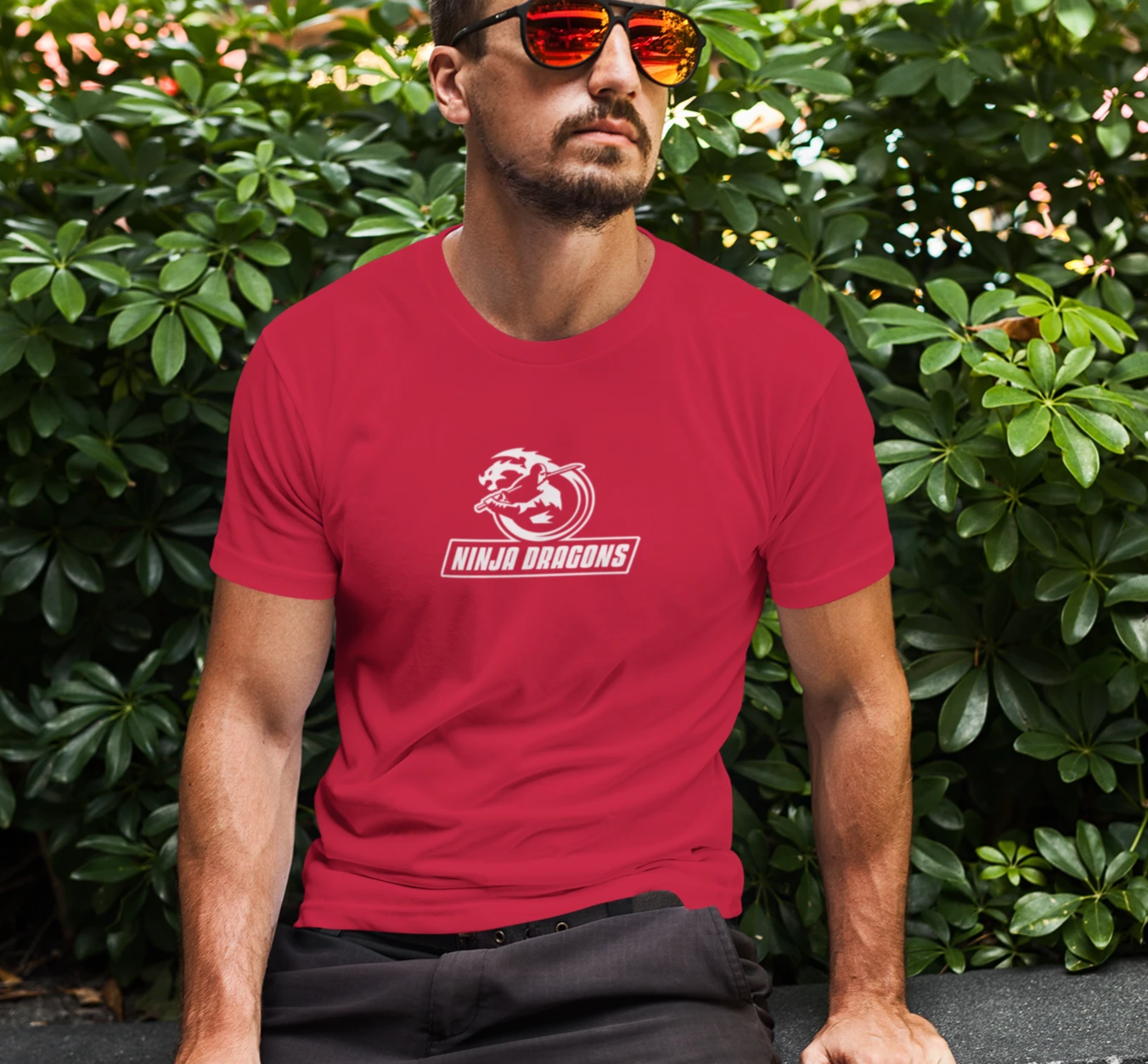 Ninja Dragon Heavy Cotton Tee