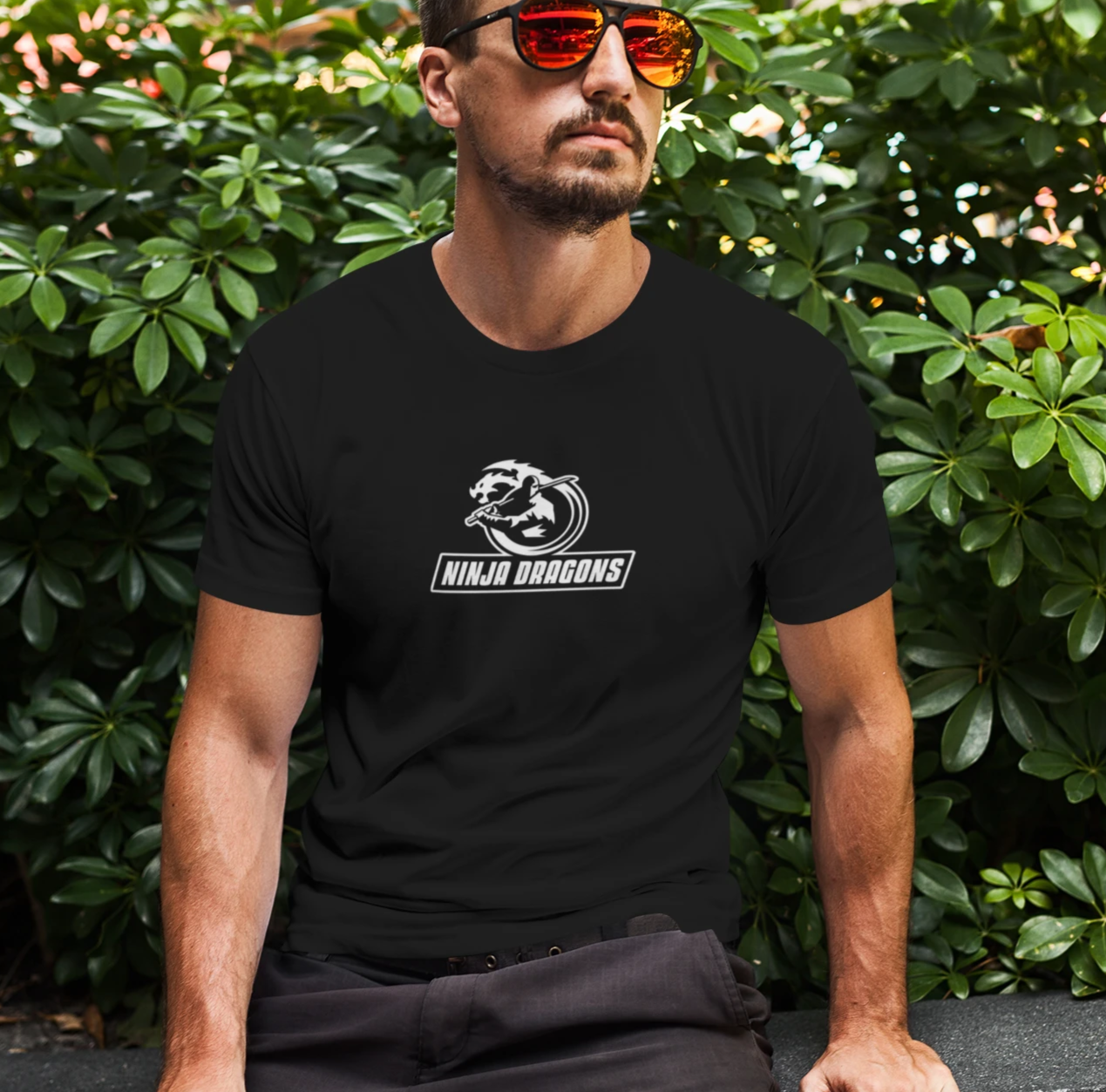 Ninja Dragon Heavy Cotton Tee