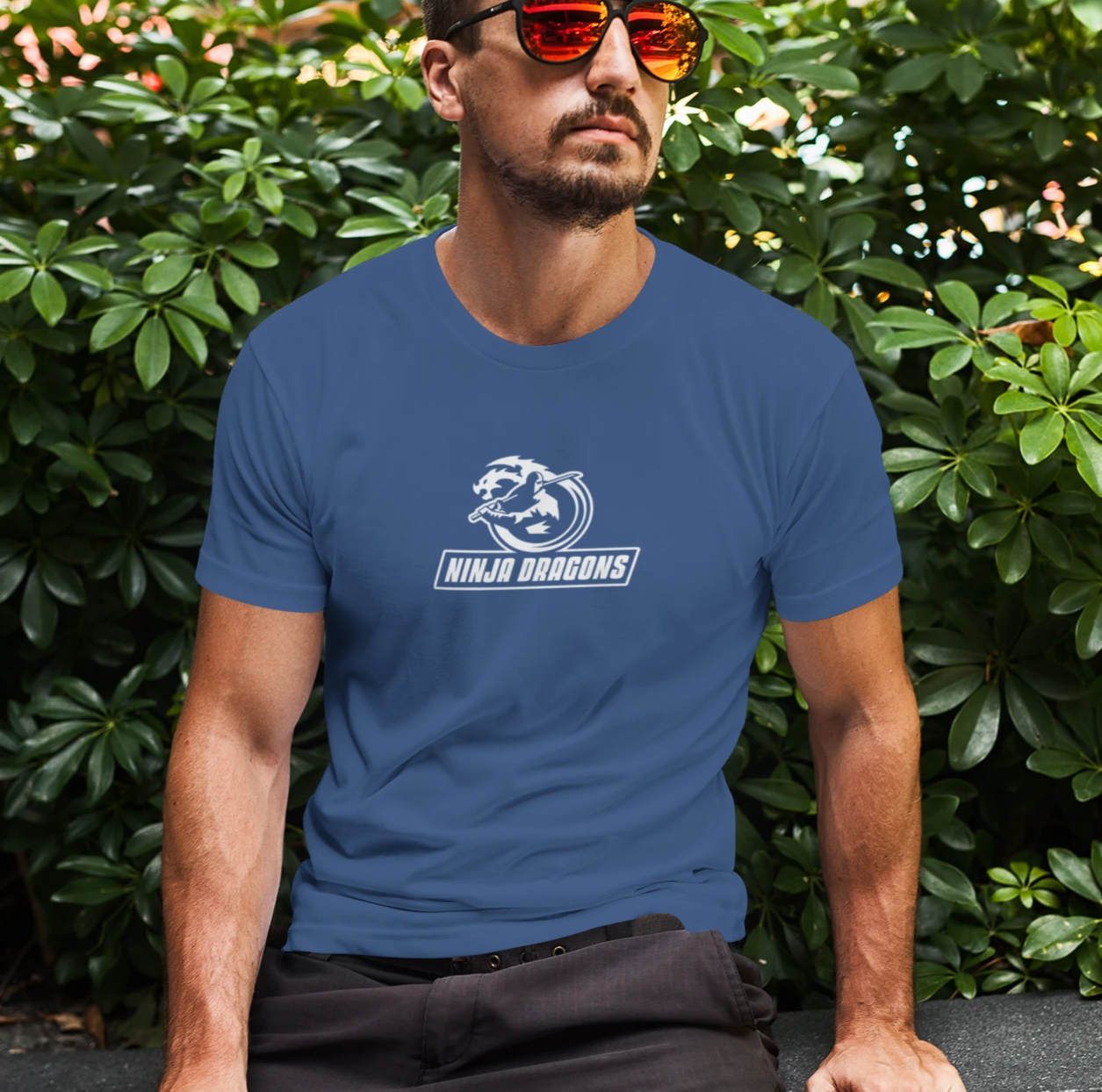 Ninja Dragon Heavy Cotton Tee